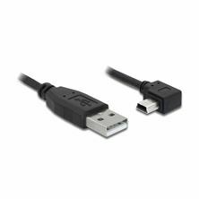 Slika Delock kabel USB A-B mini kotni-horiz.1m 82681