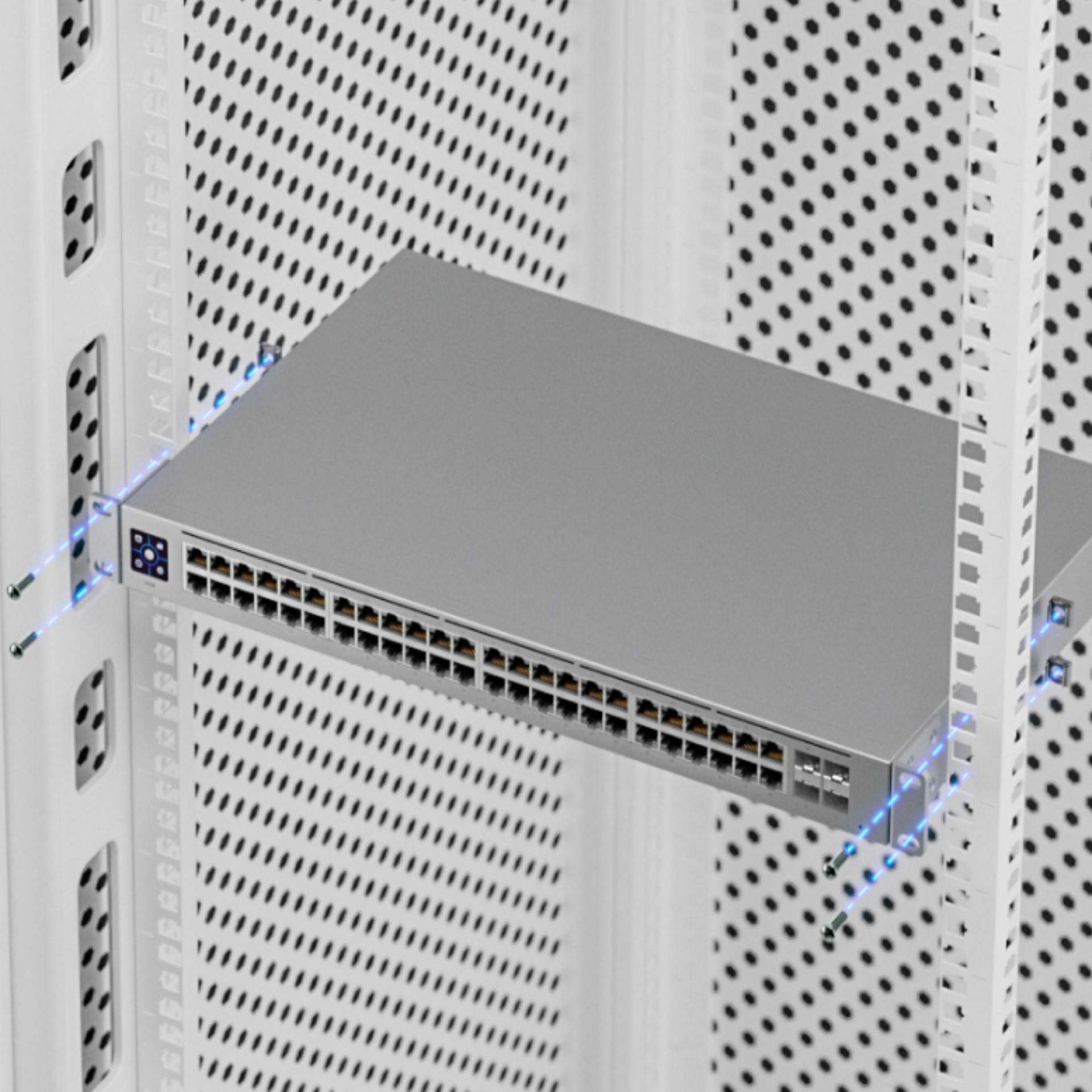 Ubiquiti stikalo 1G 48-port rack 4xSFP Unifi Gen2 USW-48 - TechTrade