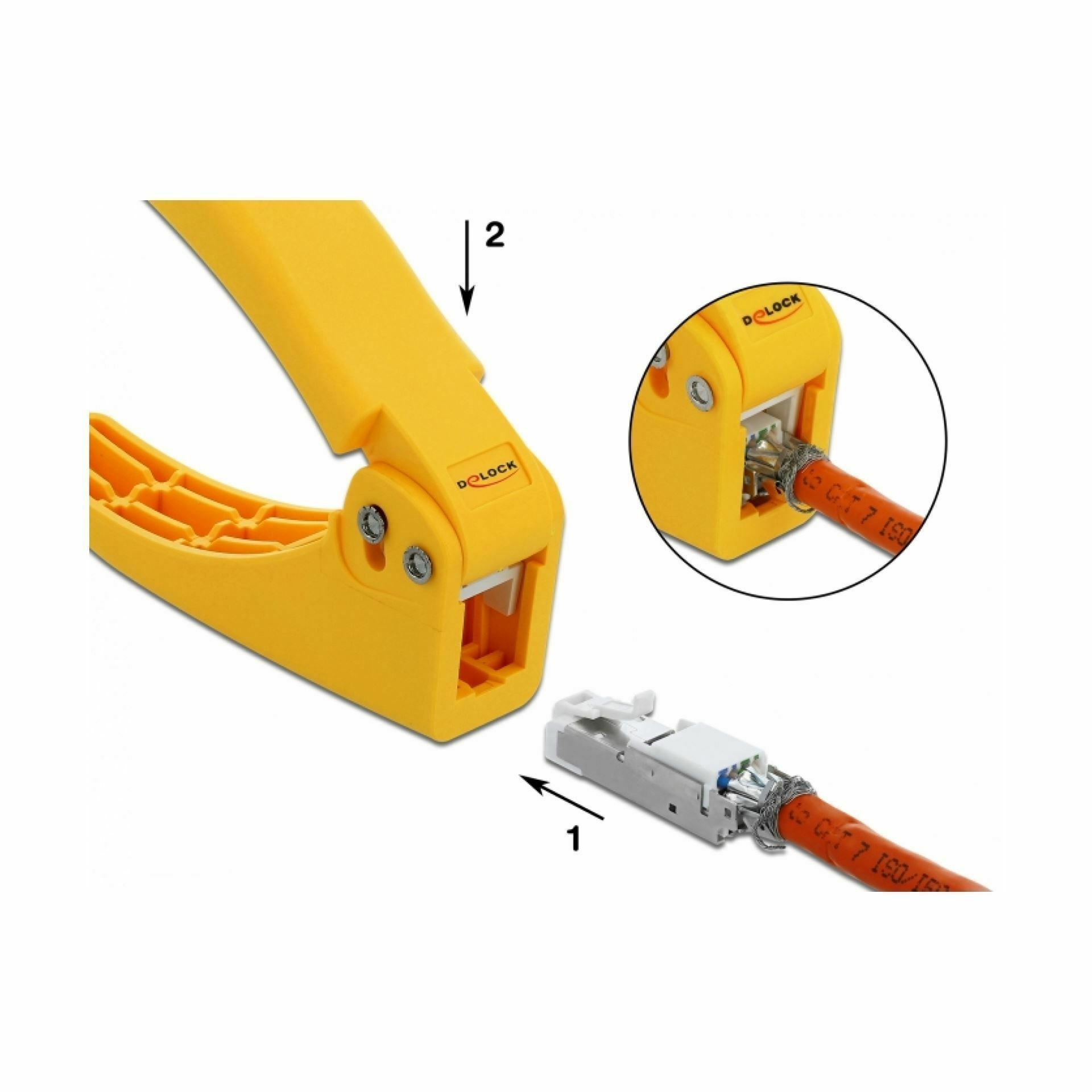 Delock RJ45 konektor CAT.6A FTP sestavljiv 86965 - Techtrade