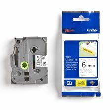 BROTHER trak TZe S211 bel/črn 6mm