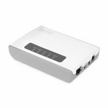 Digitus mrežni tiskalniški strežnik Wi-Fi 2x USB bel DN-13024