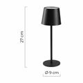 Picture of INCA LED svetilka namizna z vgrajeno baterijo črna