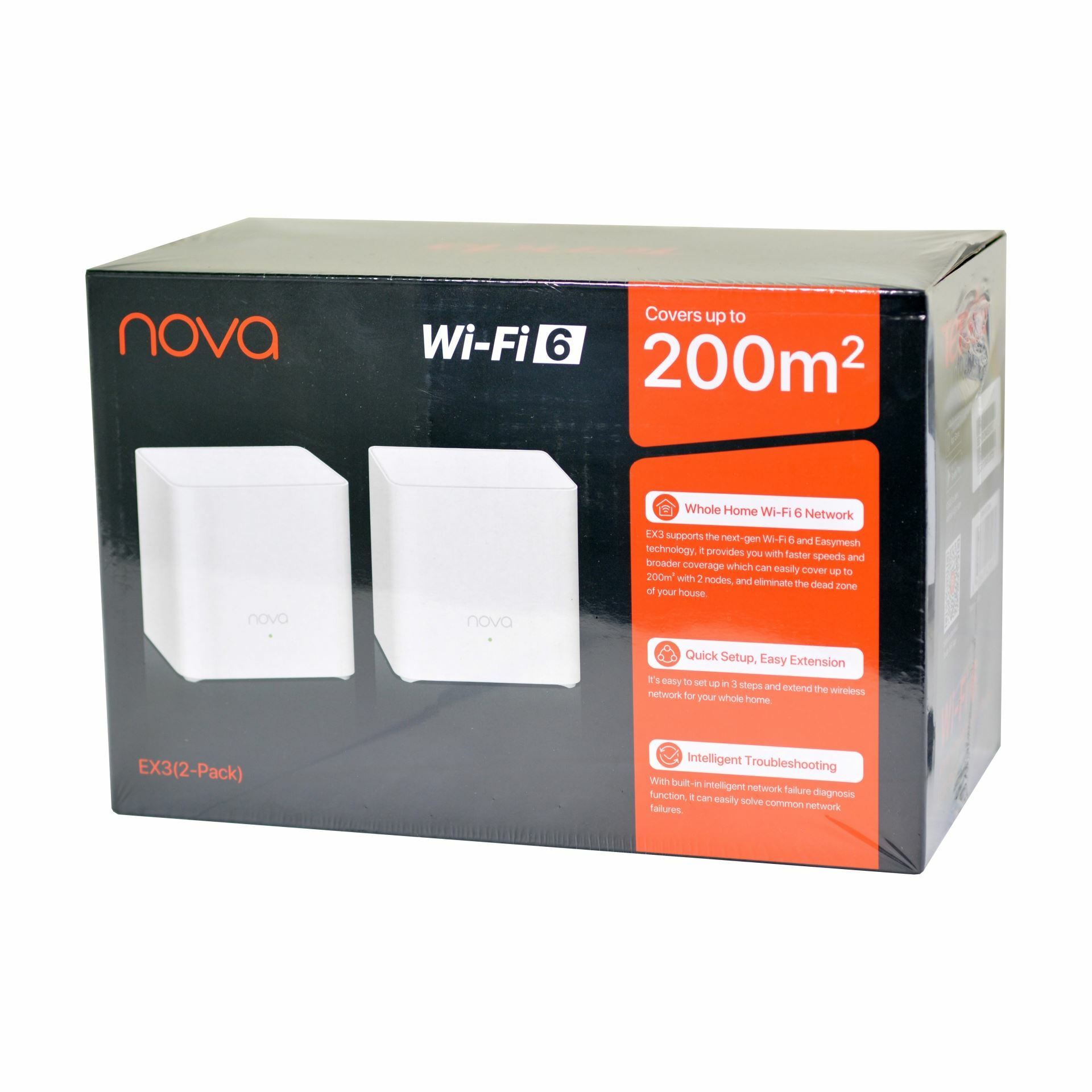 Tenda usmerjevalnik MESH WiFi6 AX 1500Mb set- 2 kos EX3 - TechTrade
