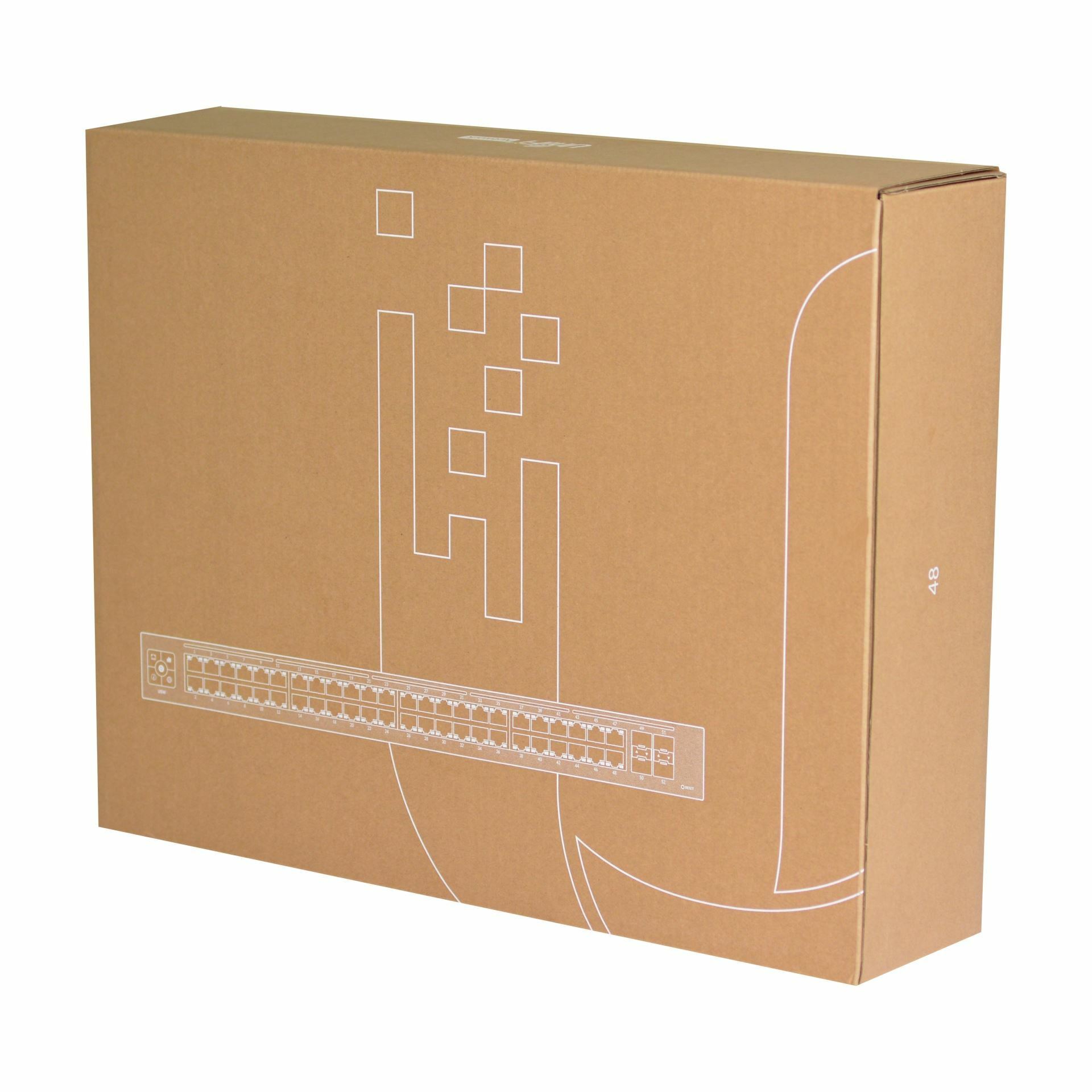 Ubiquiti stikalo 1G 48-port rack 4xSFP Unifi Gen2 USW-48 - TechTrade