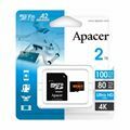 Picture of APACER microSD XC 2TB spominska kartica UHS-I U3 R100 V30 A2 AP2TBMCSX10U8-R