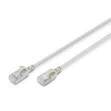 Digitus patch slim FTP CAT.6A 0,5m siv
