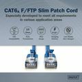 Picture of Digitus patch slim FTP CAT.6A  3m moder