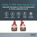 Picture of Digitus patch slim FTP CAT.6A  3m rdeč