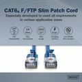 Picture of Digitus patch slim FTP CAT.6A  5m moder