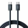 Picture of Baseus kabel USB C-C 1m 100W 20V 5A pleten kozmik črna Dynamic 4