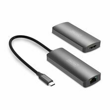 Digitus line extender TipC - HDMI RJ45-RJ45 do 30m 4K/120Hz DS-55343