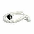 Bachmann podaljšek 220V spiralni 1m bel BM0010721