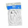 Picture of Bachmann podaljšek 250V spiralni 1m bel BM0010721