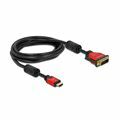 Picture of Delock kabel HDMI-DVI-D 2m HighSpeed rdeč 84342