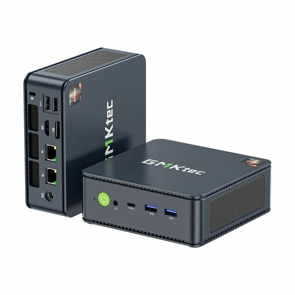GMKtec računalnik mini PC M5 AMD Ryzen7 32GB RAM 1TB SSD NucBox črn