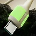 Picture of Joyroom kabel USB C-C 1.2m 60W bež silikonski luminescent S-A53