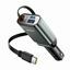 Slika Joyroom polnilec avtomobilski 12V 24V 45W PD QC TipA TipC+kabel črn JR-CCL07