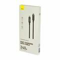 Picture of Baseus kabel USB C-C 3m 240W Tungsten Gold pleten E-Marker črn CAWJ040201
