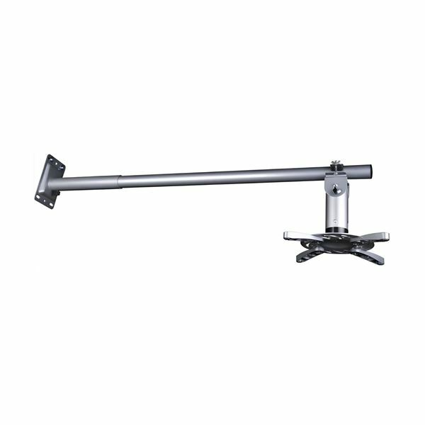 SBOX stenski nosilec za projektor siv PM-30