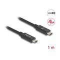 Delock kabel thunderbolt 1m 16K 60Hz 240W črn 81211