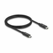 Slika Delock kabel USB 1m 16K 60Hz 240W 80GB E-Marker črn 81211