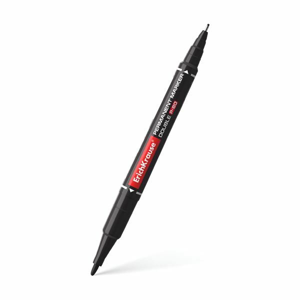 ErichKrause dvostranski marker črn