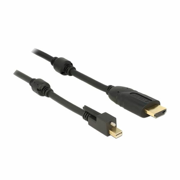 Delock kabel DisplayPort mini-HDMI 2m aktivni 4K vgradni 83730