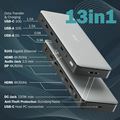 Picture of Digitus priklopna postaja USB 3.2 TipC 13v1 4K Displaylink DA-70918