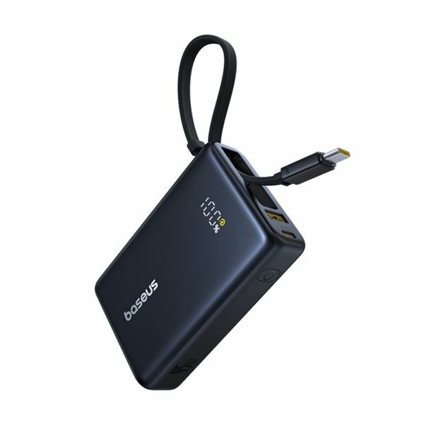 Baseus prenosna baterija 10.000mAh 45W PowerBank Tipc kabel črna P10076803123-0