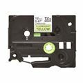 BROTHER trak TZe C31 črn/fluo rumen 12mm