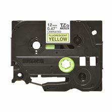BROTHER trak TZe C31 črn/fluo rumen 12mm