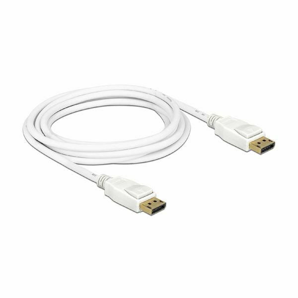 Picture of Delock kabel DisplayPort 3m 4K 60Hz bel 84878