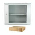 Kabinet zidni 18U 901 600x600 siv DATECH