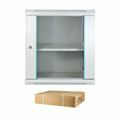 Kabinet zidni 18U 901 600x450 siv DATECH