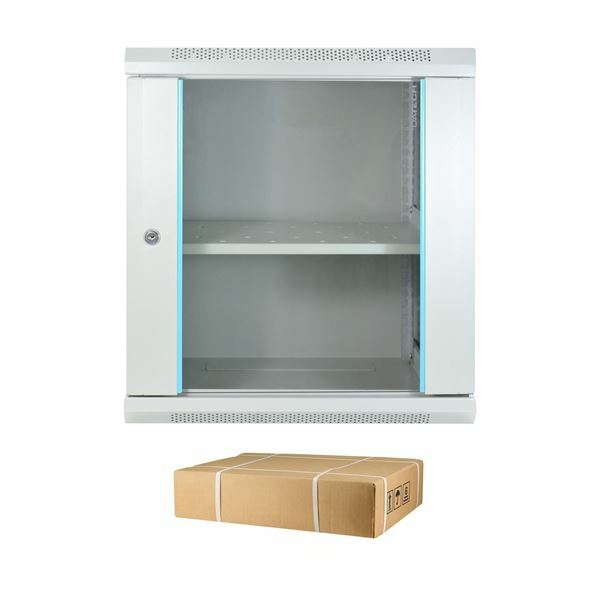 Kabinet zidni 18U 901 600x450 siv DATECH