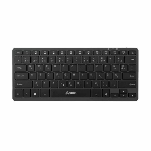 Picture of SBOX tipkovnica bluetooth 5.0 črna BT-05S/HR