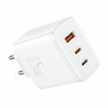 Baseus polnilec 65W USB 2xTipC TipA GaN5 CubePro bel P10152301213-00