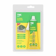 TKK silikonska tesnilna masa 60ml bela