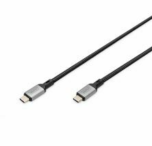 Digitus kabel USB 4.0 C-C 8K 60Hz 100W 3m črn DB-300443-030-S