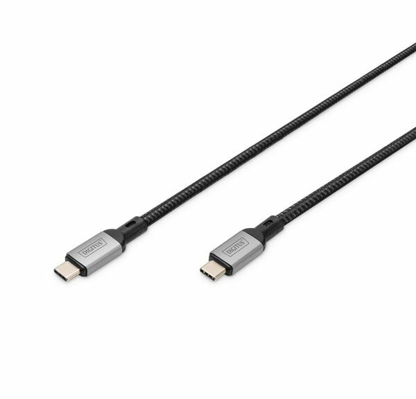 Digitus kabel USB 4.0 C-C 8K 60Hz 100W 3m črn DB-300443-030-S