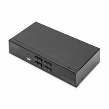 Digitus KVM stikalo 4x1 namizni DisplayPort/USB 4K DS-12891