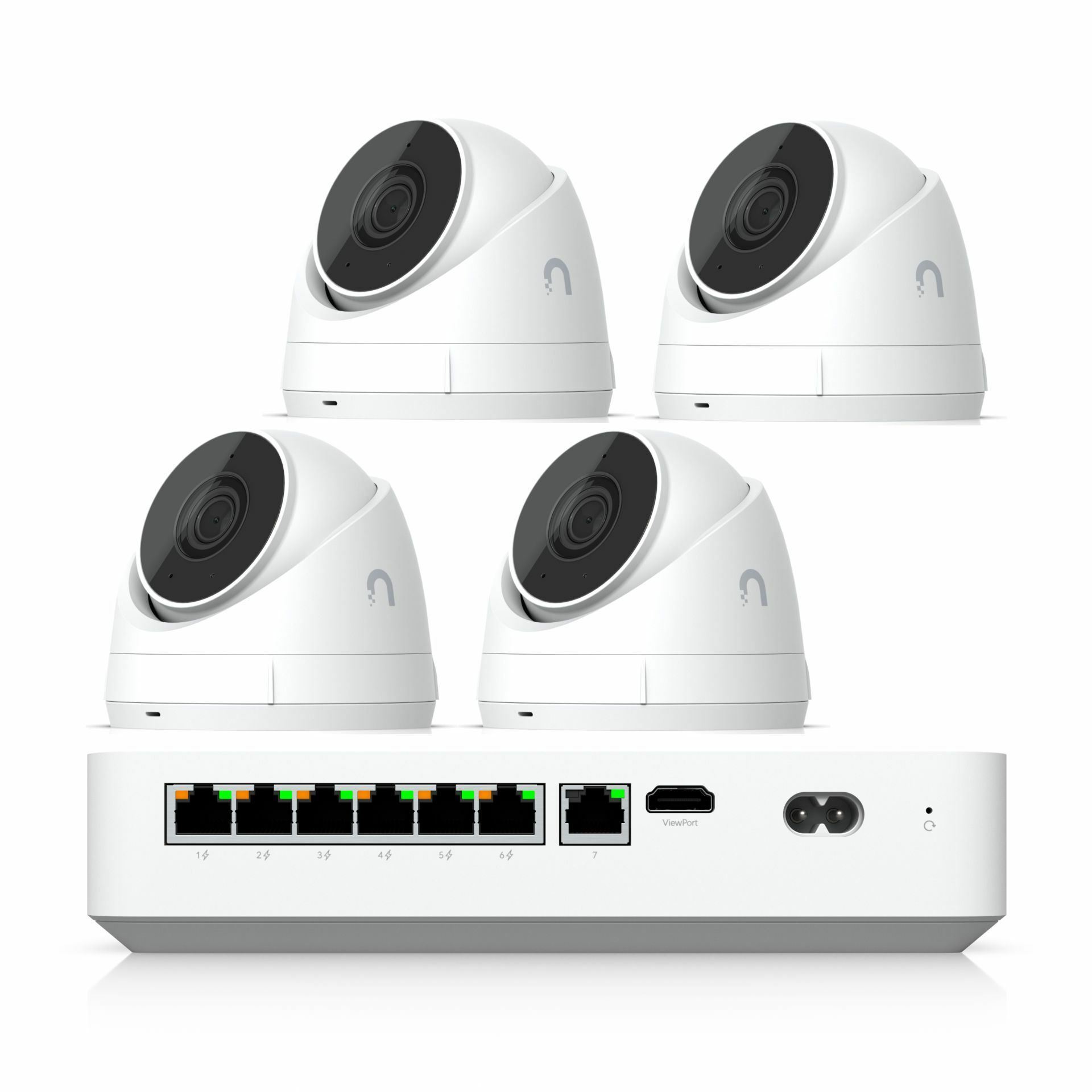 Ubiquiti video nadzorni sistem 4x kamera G5 turret 4.0MP 1TB set UNVR ...