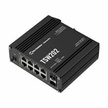 Teltonika stikalo Giga 8-port 8x PoE 2xSFP 240W DIN Mini managed TSW202