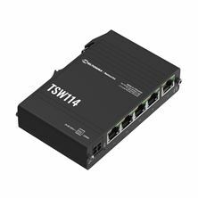 Teltonika stikalo Giga 5-port Mini kovinsko ohišje 2pin DC TSW114