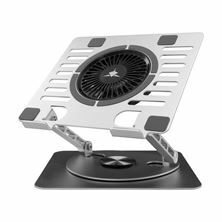 SBOX namizni nosilec za notesnik 360° rotacijski 1x ventilator ICE-MONSTER