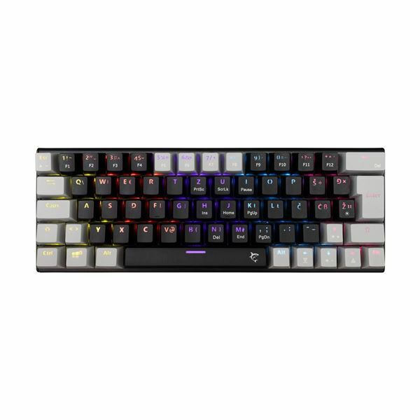 WHITE SHARK tipkovnica USB črna/rdeča mehanska stikala gaming WAKIZASHI-2