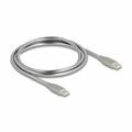 Delock kabel USB C-C 1m 60W 20V 3A kovinski ovoj 81259