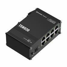 Teltonika stikalo 100M 8-port DIN mini kovinsko ohišje TSW030