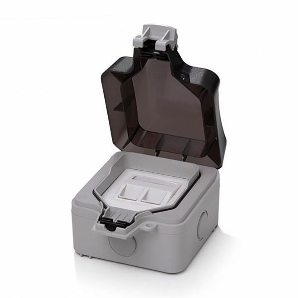 KELine nadometna vtičnica prazna 601166-AP