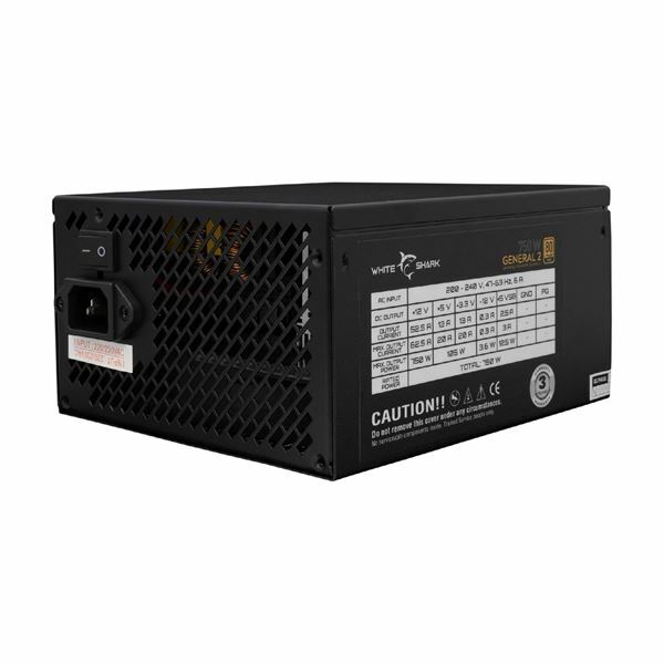 WHITE SHARK napajalnik ATX 750W modularni GOLD GPSU-750W GENERAL-2